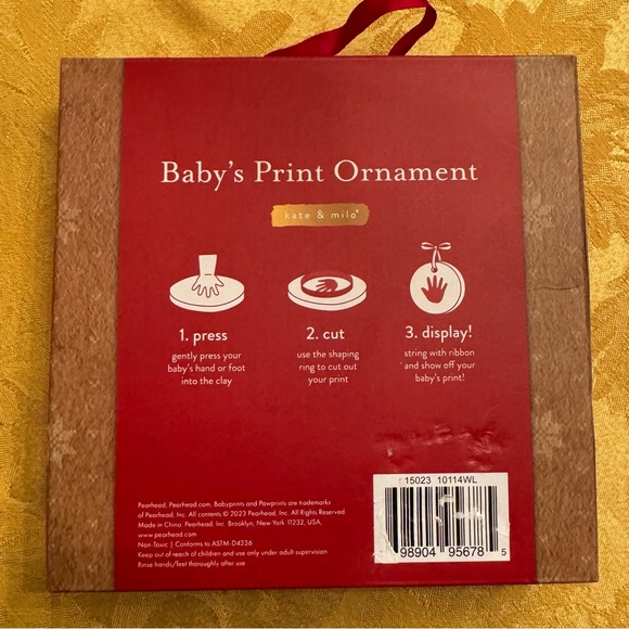 Baby’s Print ornament NEW - Picture 2 of 2